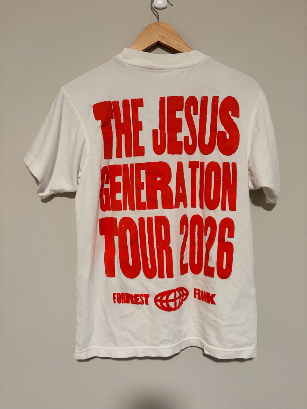 The Jesus Generation Tour 2026 Forrest Frank T-Shirt